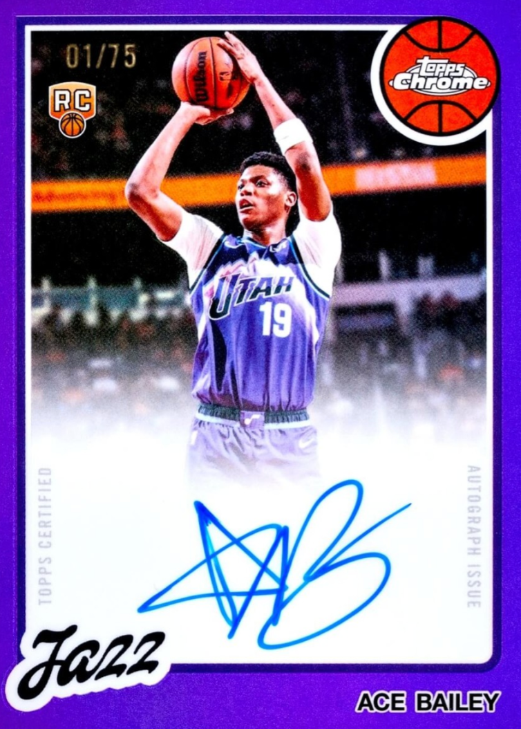 2025-26 Topps Chrome Update Series Basketball Hobby Box