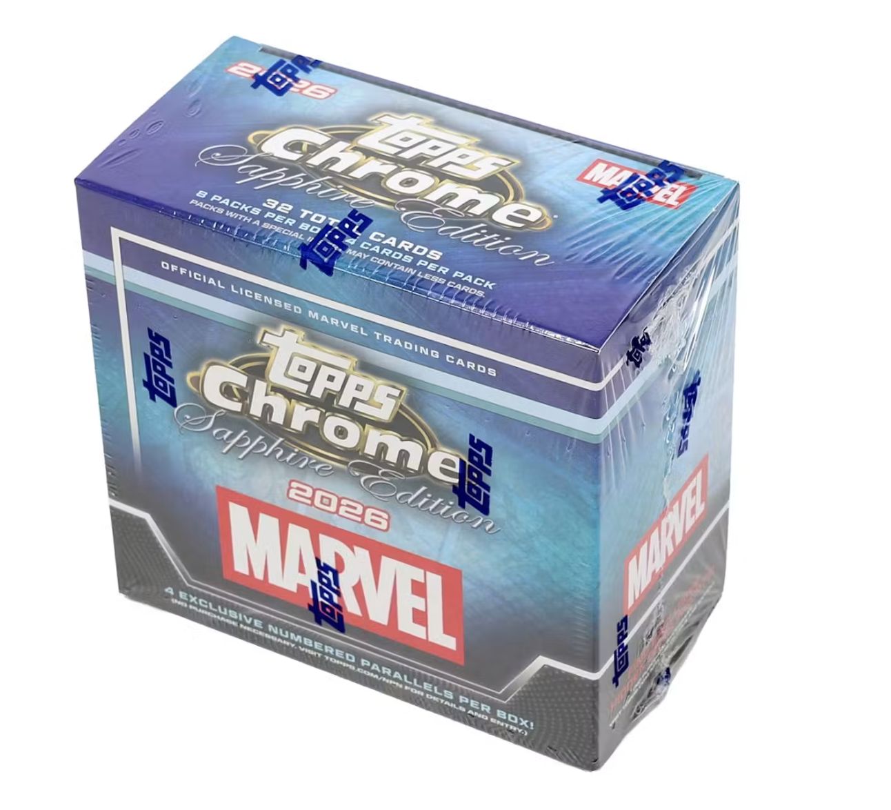 2026 Topps Marvel Comics Chrome Sapphire Edition Box