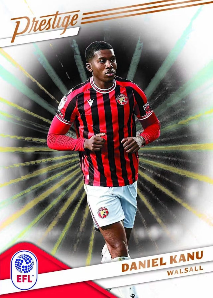 2025-26 Panini Prestige EFL Soccer Hobby Box