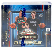 2025-26 Topps Chrome Update Series Basketball Hobby Jumbo Box