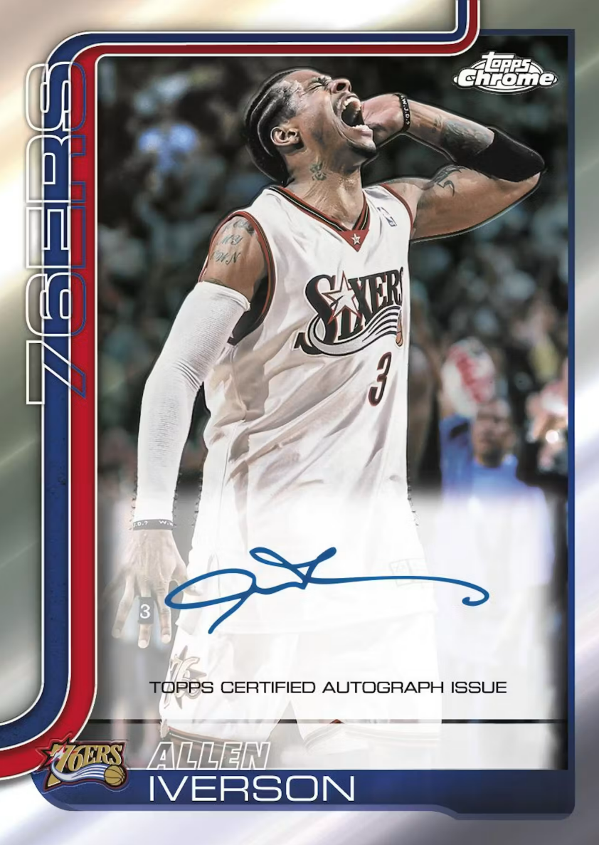 2025-26 Topps Chrome Update Series Basketball Hobby Jumbo Box