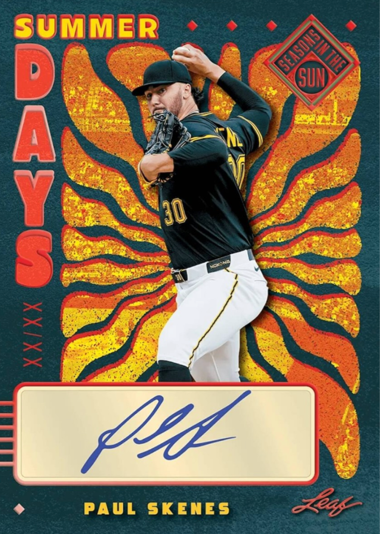 2026 Leaf Seasons in the Sun Baseball Hobby Box