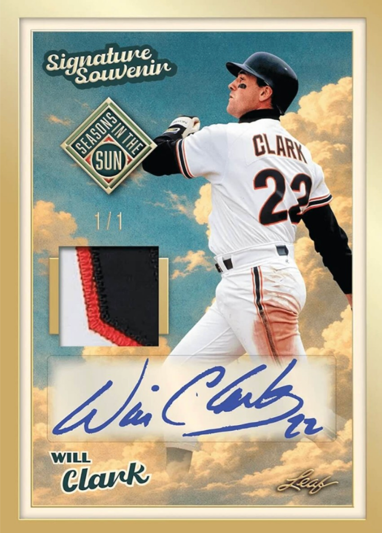 2026 Leaf Seasons in the Sun Baseball Hobby Box