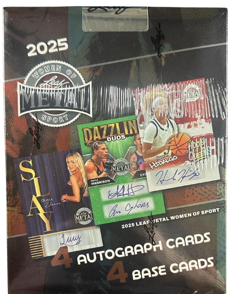 2025 Leaf Metal Women of Sport Box