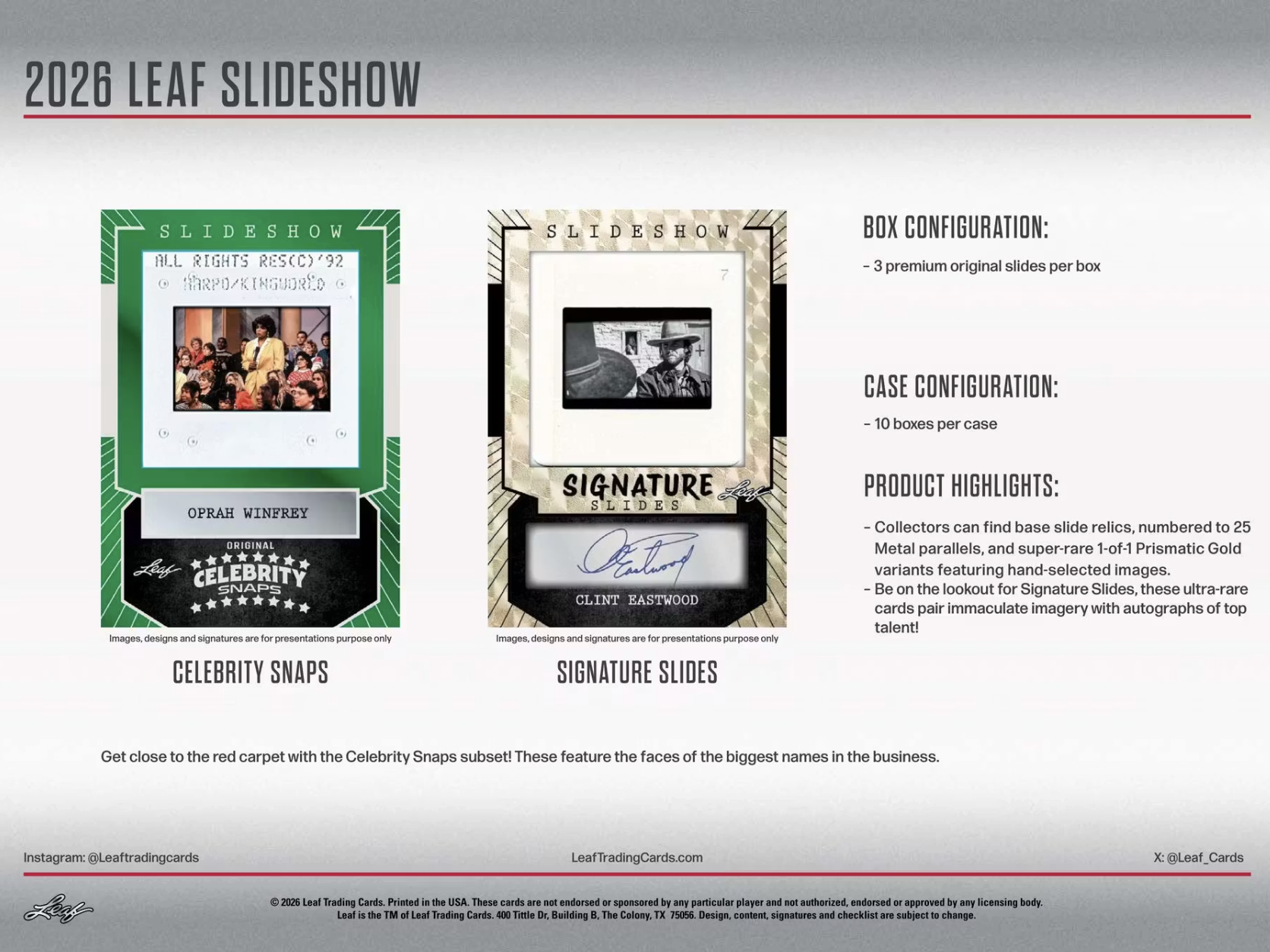 2026 Leaf Slideshow Box