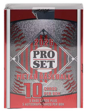 2026 Pro Set Metal Baseball Hobby Box