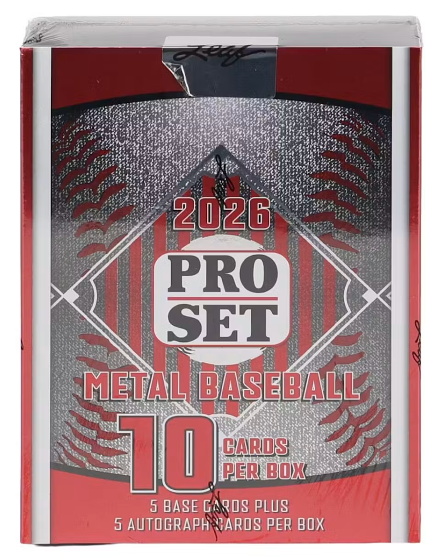 2026 Pro Set Metal Baseball Hobby Box