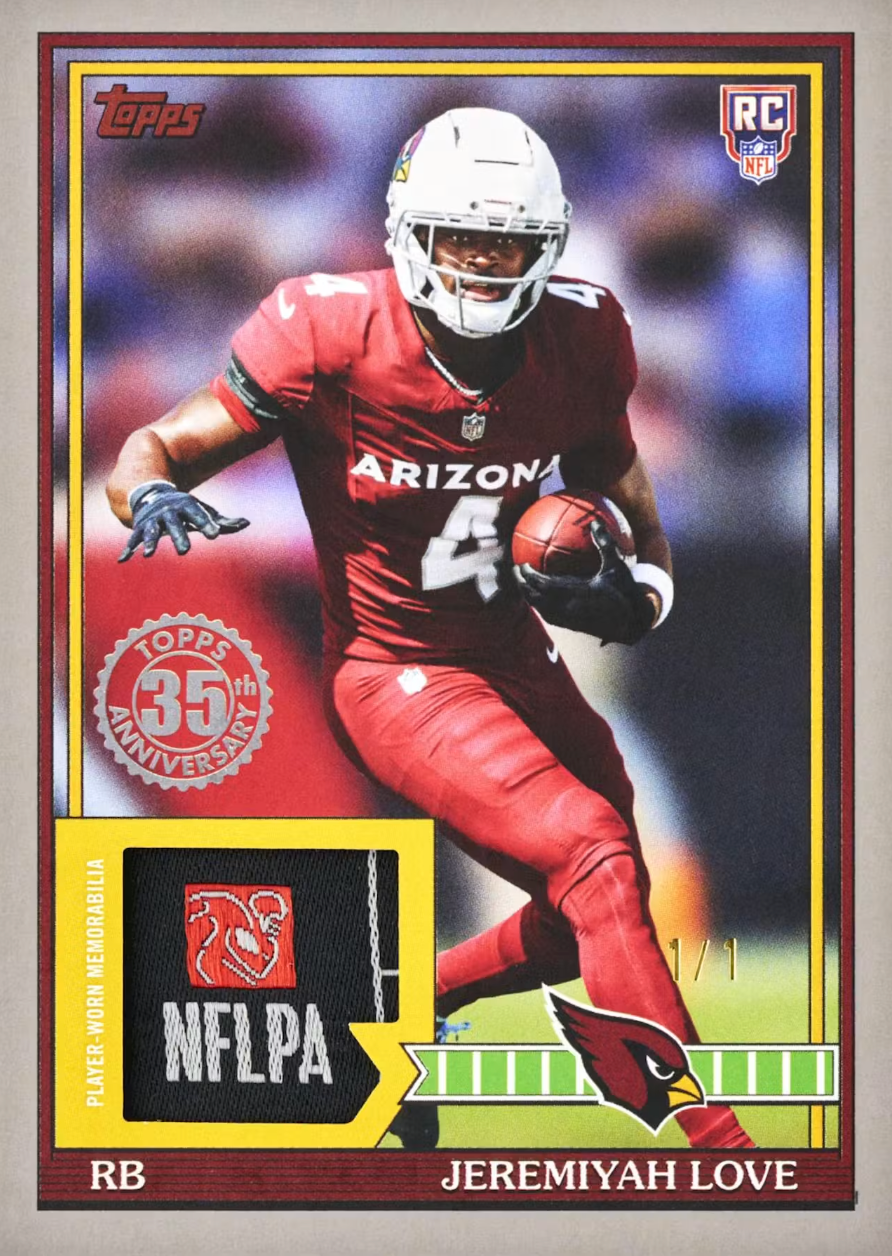 2026 Topps Football Jumbo Hobby Box