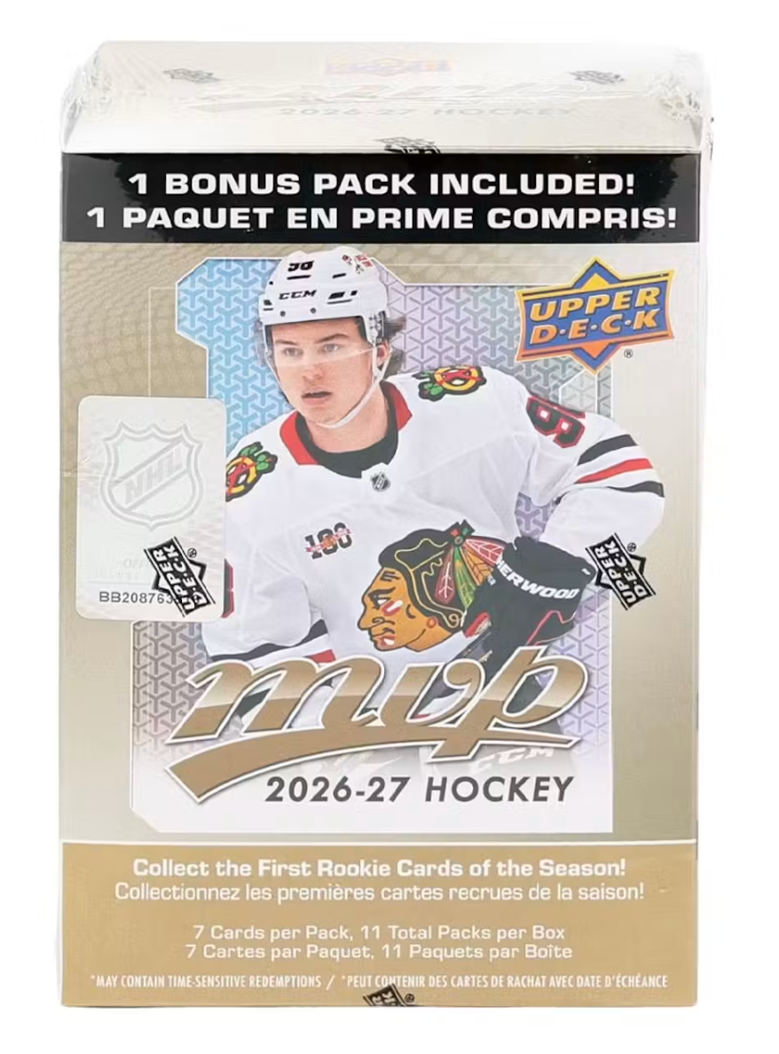 2026-27 Upper Deck MVP Hockey Blaster Box