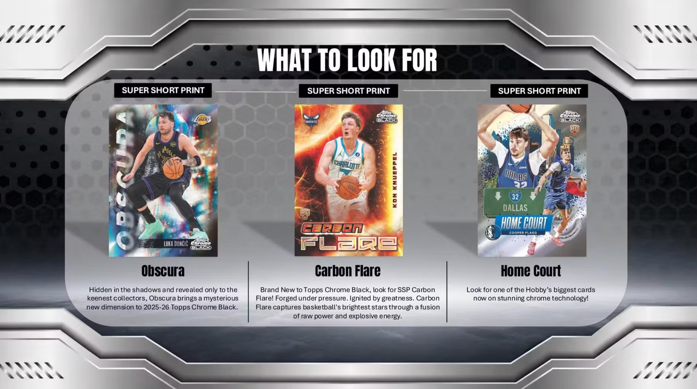 2025-26 Topps Chrome Black Basketball Hobby Box