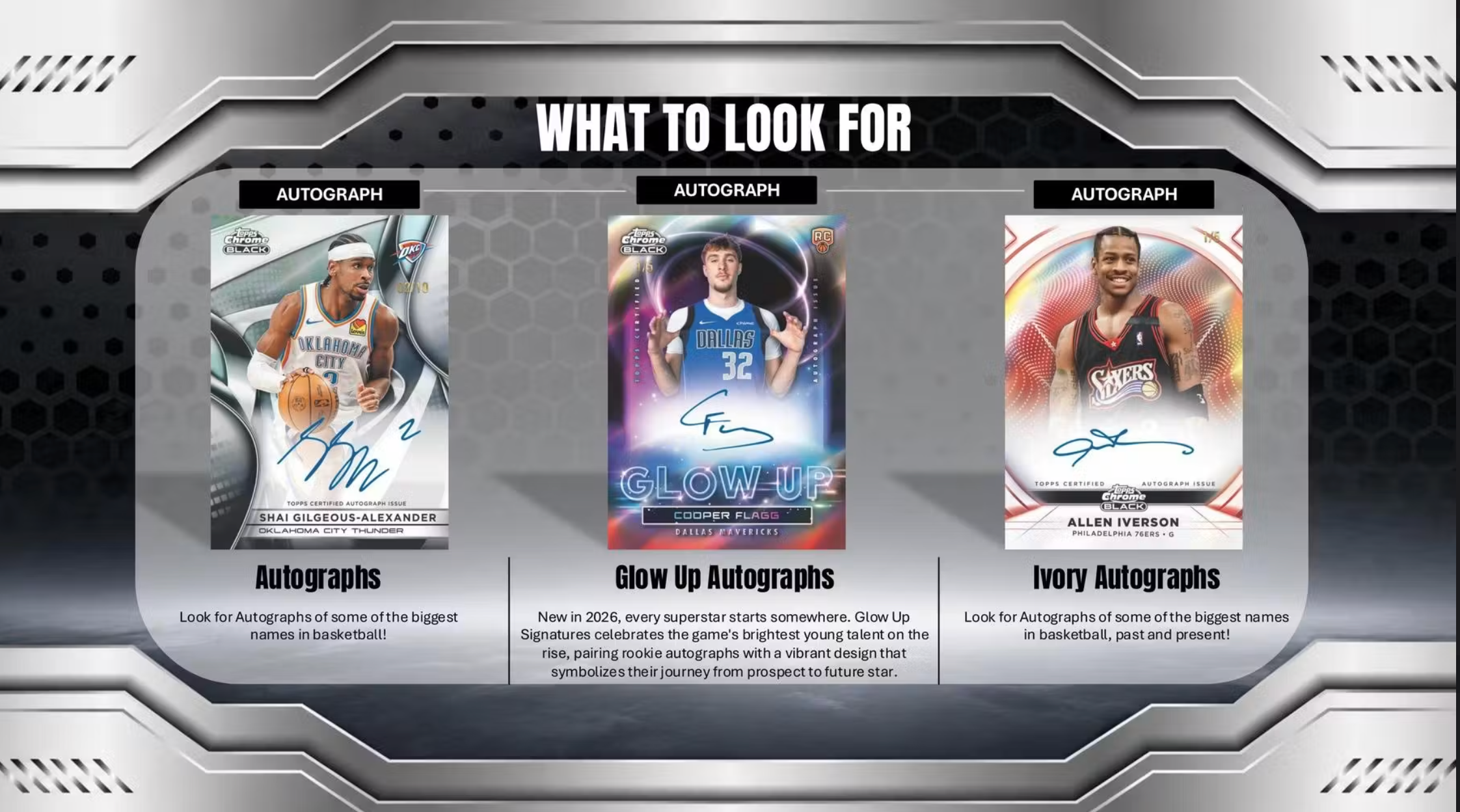 2025-26 Topps Chrome Black Basketball Hobby Box