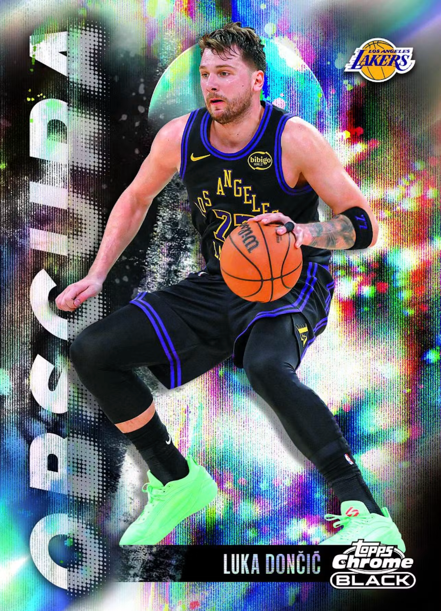 2025-26 Topps Chrome Black Basketball Hobby Box