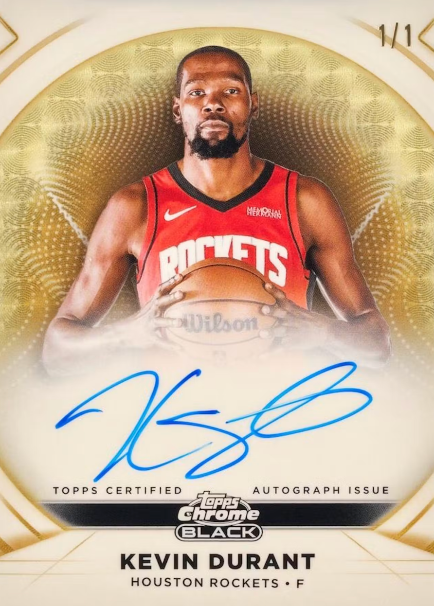 2025-26 Topps Chrome Black Basketball Hobby Box