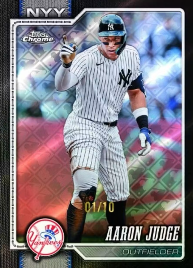 2026 Topps Chrome Baseball Logofractor Edition Box