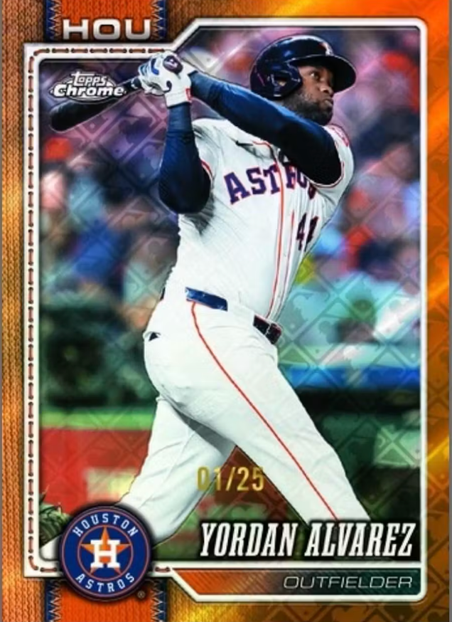 2026 Topps Chrome Baseball Logofractor Edition Box