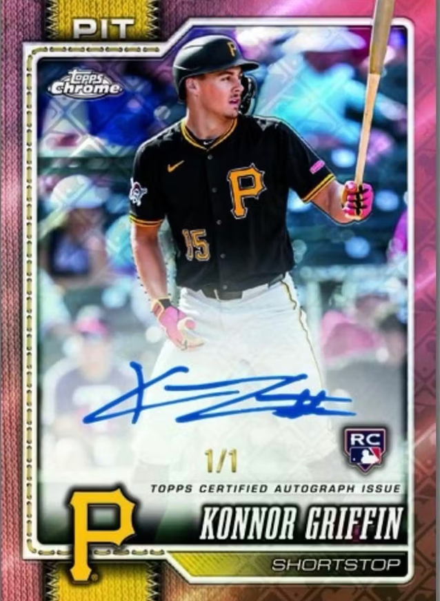 2026 Topps Chrome Baseball Logofractor Edition Box