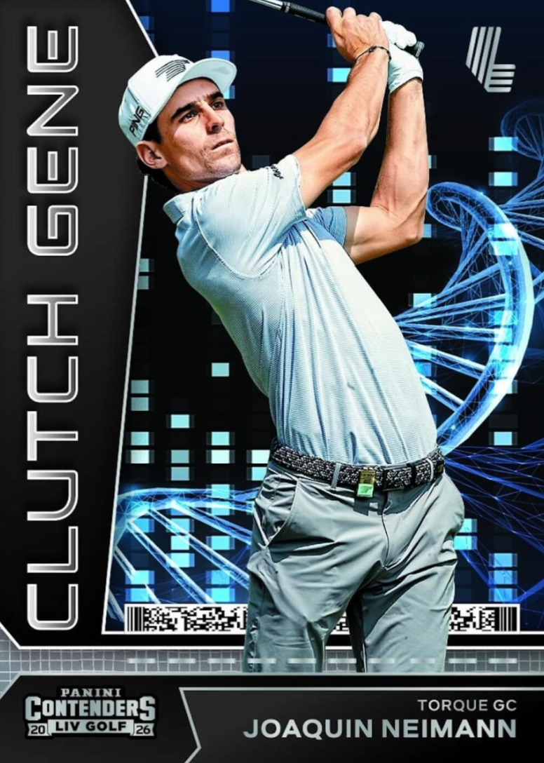 2026 Panini Contenders LIV Golf Hobby Box