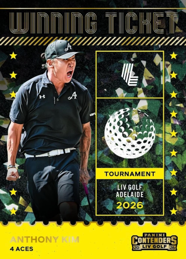 2026 Panini Contenders LIV Golf Hobby Box