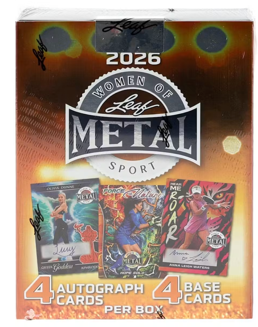 2026 Leaf Metal Women Of Sport Hobby Box