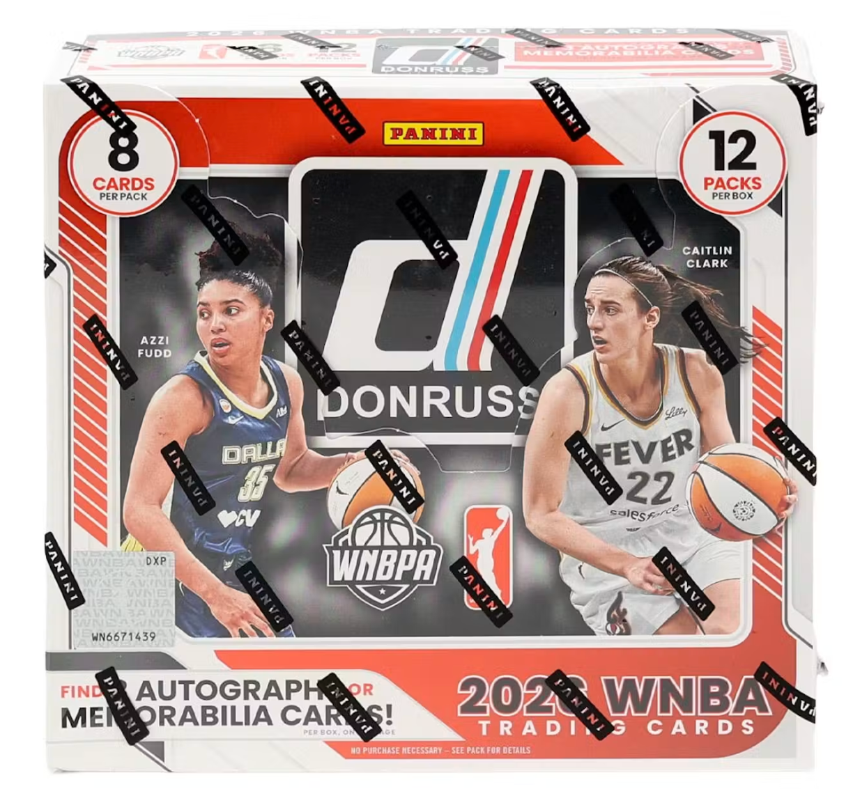 2026 Panini Donruss WNBA Basketball Hobby Box