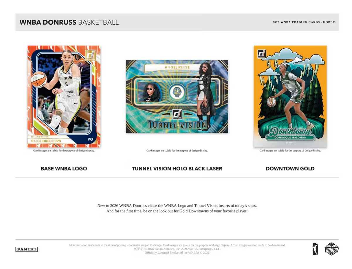 2026 Panini Donruss WNBA Basketball Hobby Box