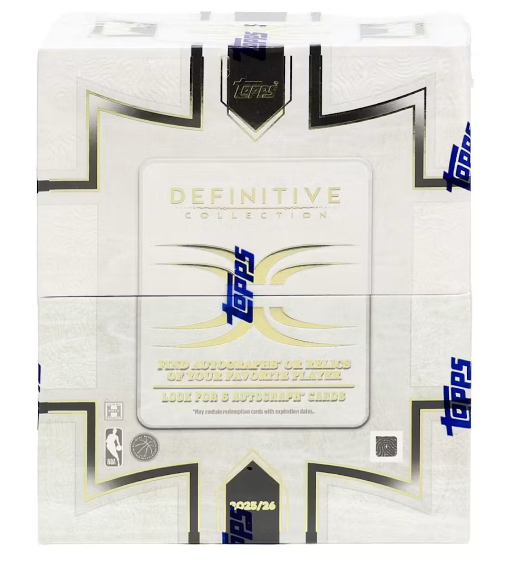 2025-26 Topps Definitive Basketball Hobby Box