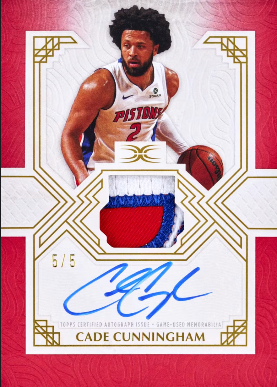 2025-26 Topps Definitive Basketball Hobby Box