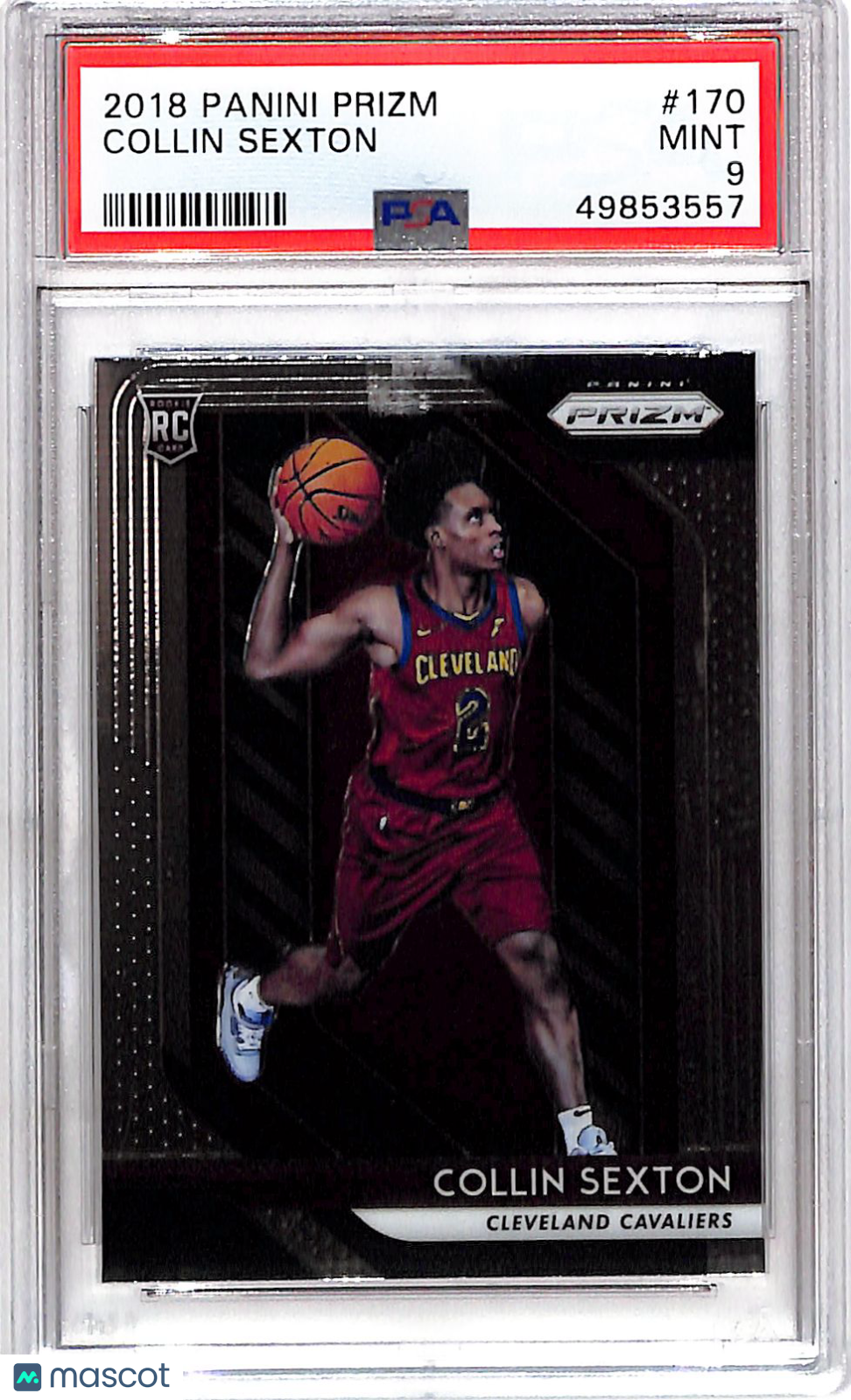 2018 Panini Prizm Collin Sexton #170 PSA 9