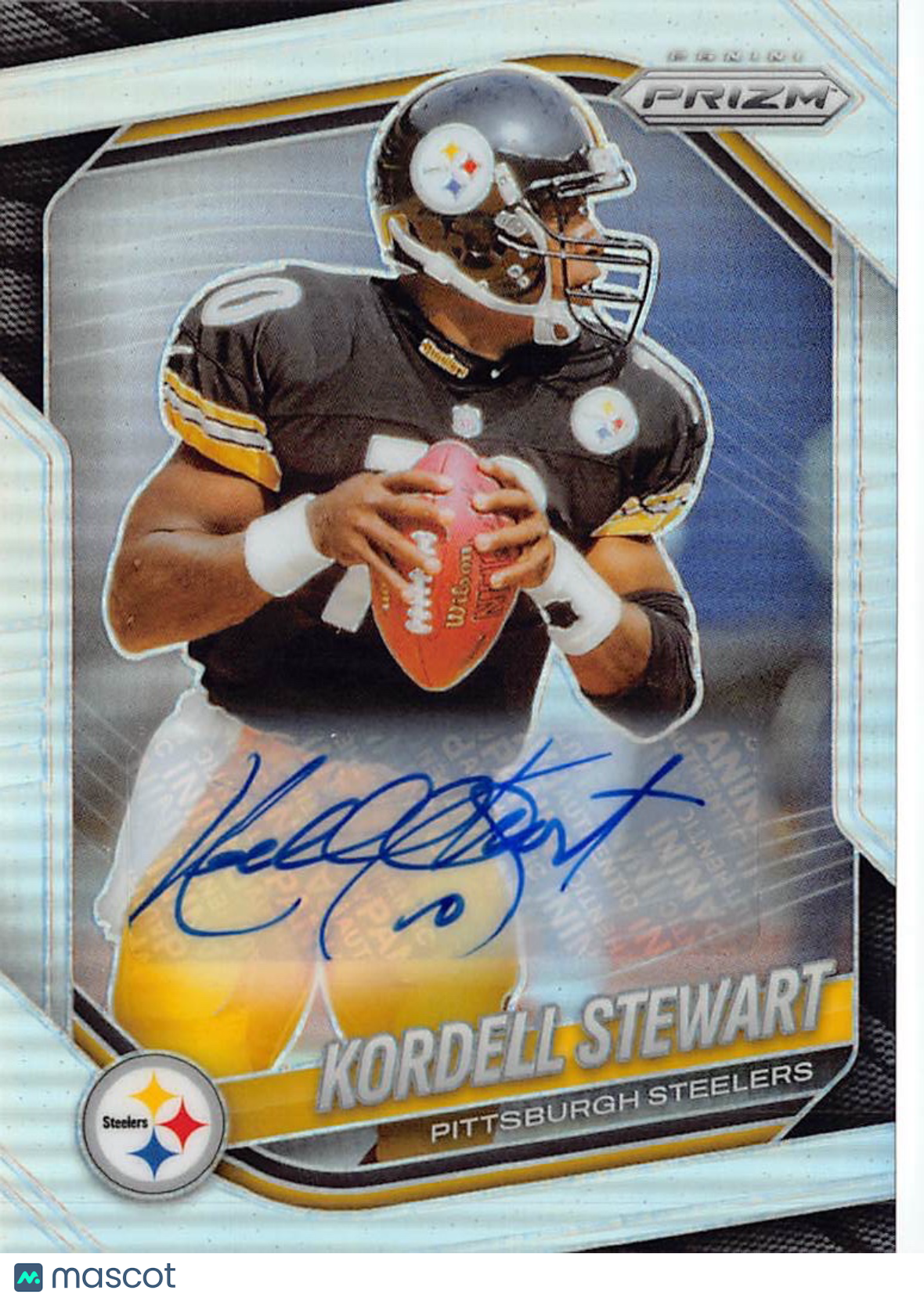 2025 Panini Prizm Kordell Stewart Silver Autograph #288 Pittsburgh Steelers