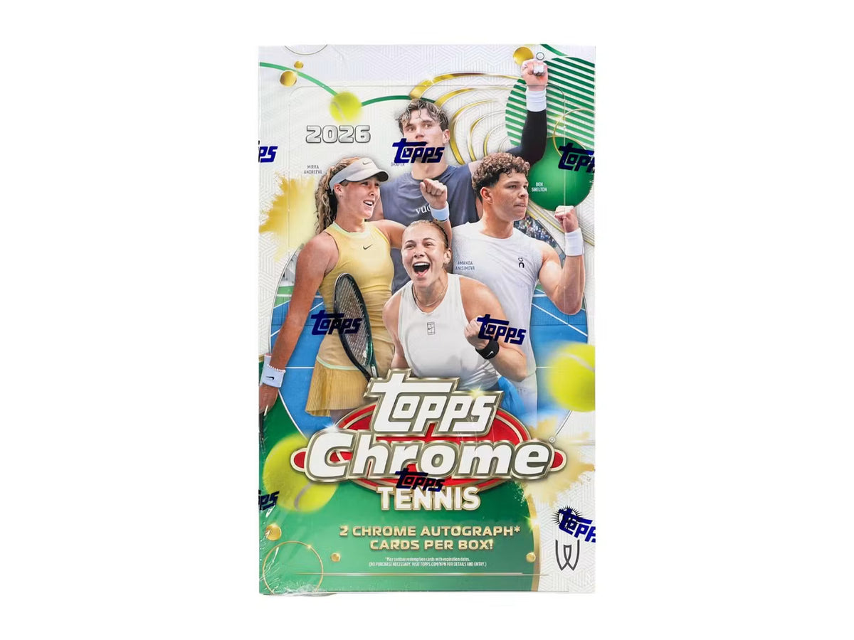 2026 Topps Chrome Tennis Hobby Box