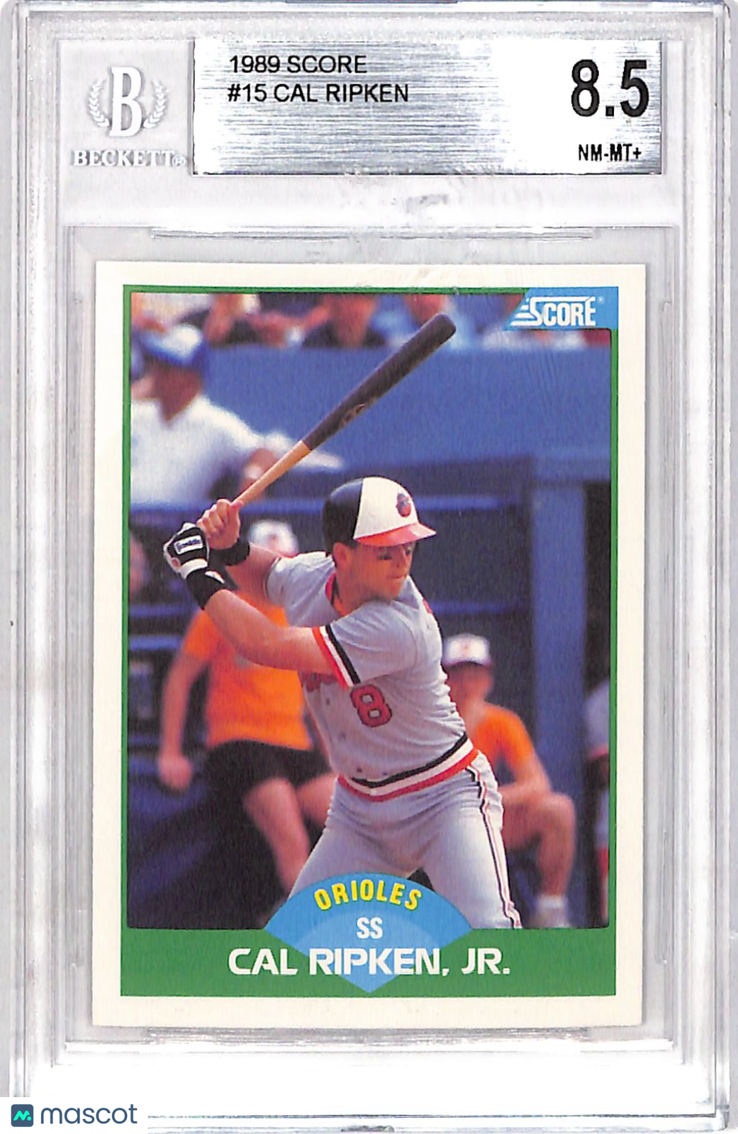 1991 O-Pee-Chee Premier Cal Ripken #100 BGS 7.5