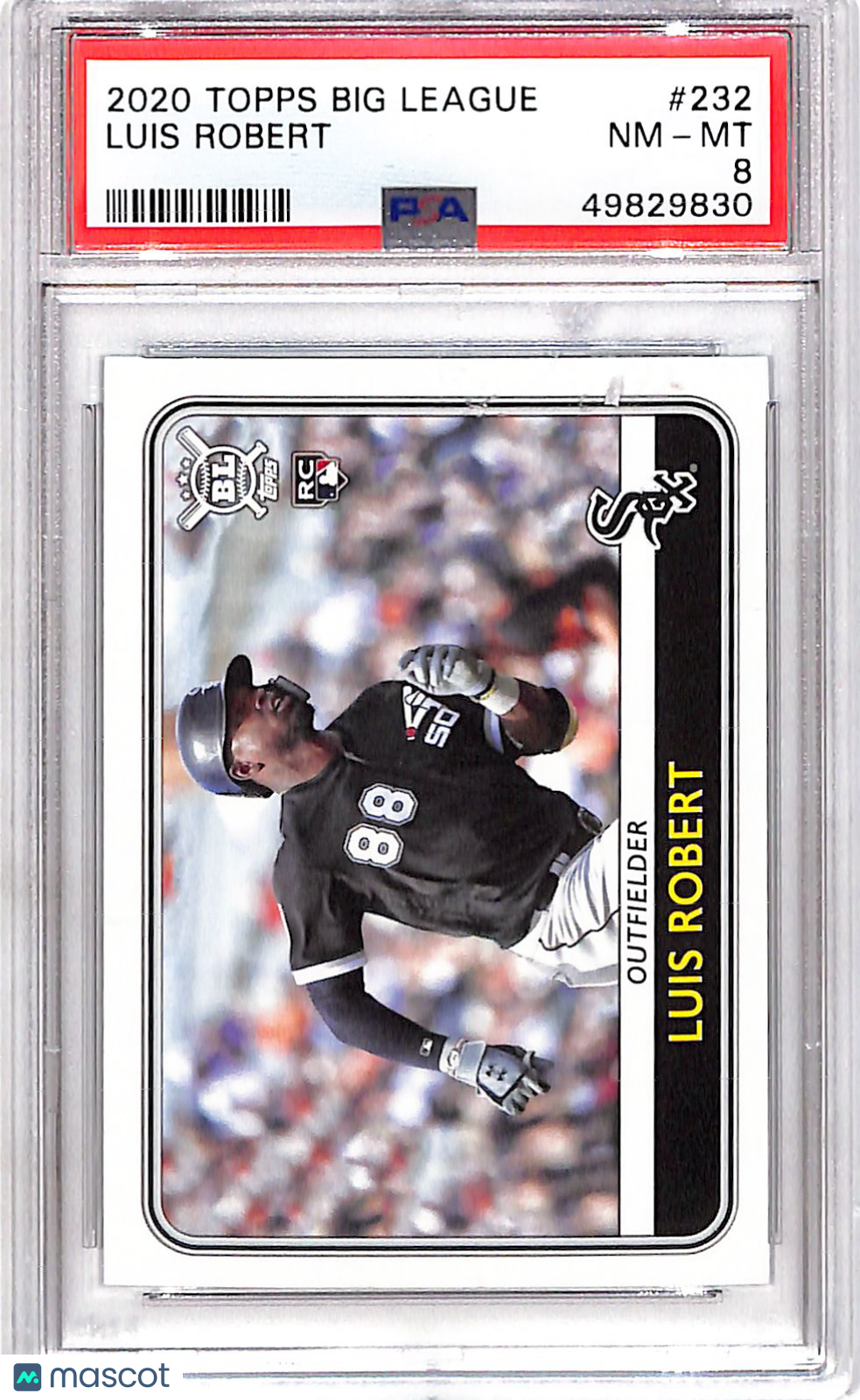 2020 Topps Big League Luis Robert #232 PSA 8