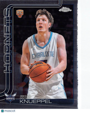 2025-26 Topps Chrome Basketball Kon Knueppel Rookie RC #254 Charlotte Hornets