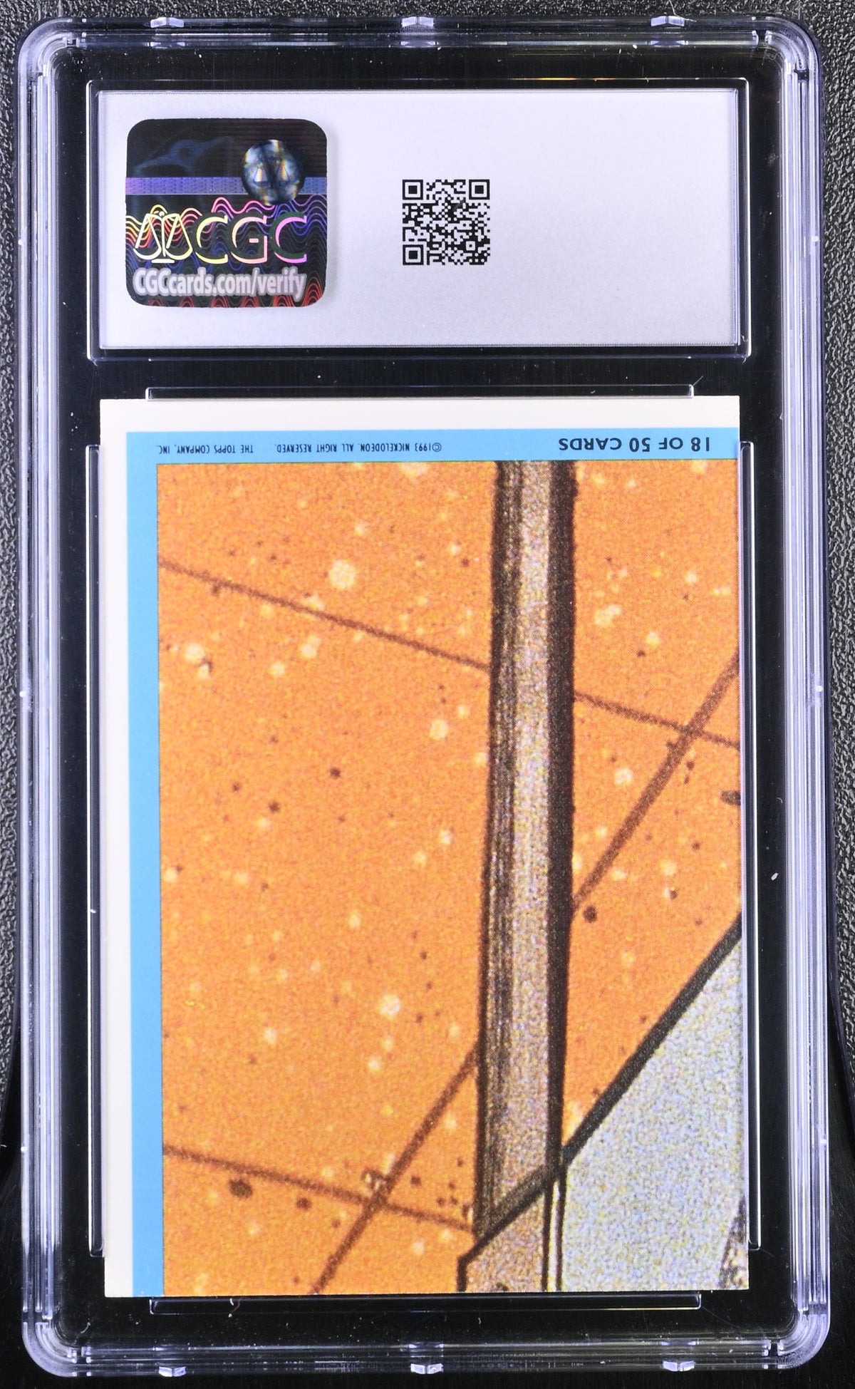 Ren Stimpy All-Prism You Bloated Sack of Proto-Plasm Fresnel Pattern 18 CGC 9.5