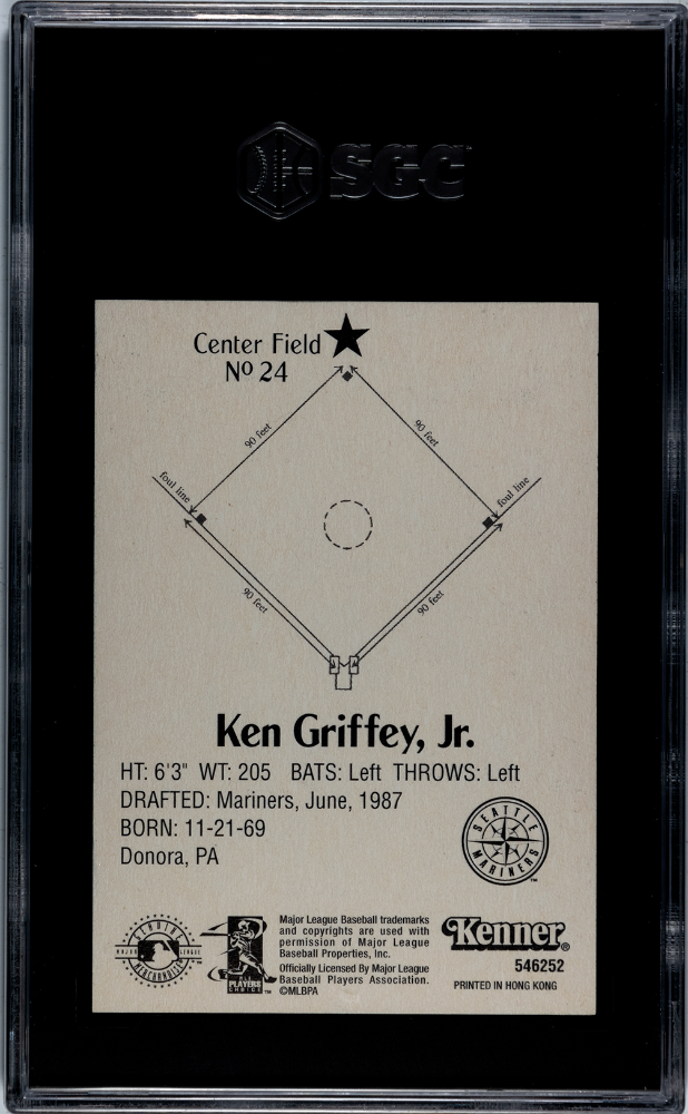 1998 Kenner Starting Lineup Ken Griffey JR. Extended Ed. SGC 8.5