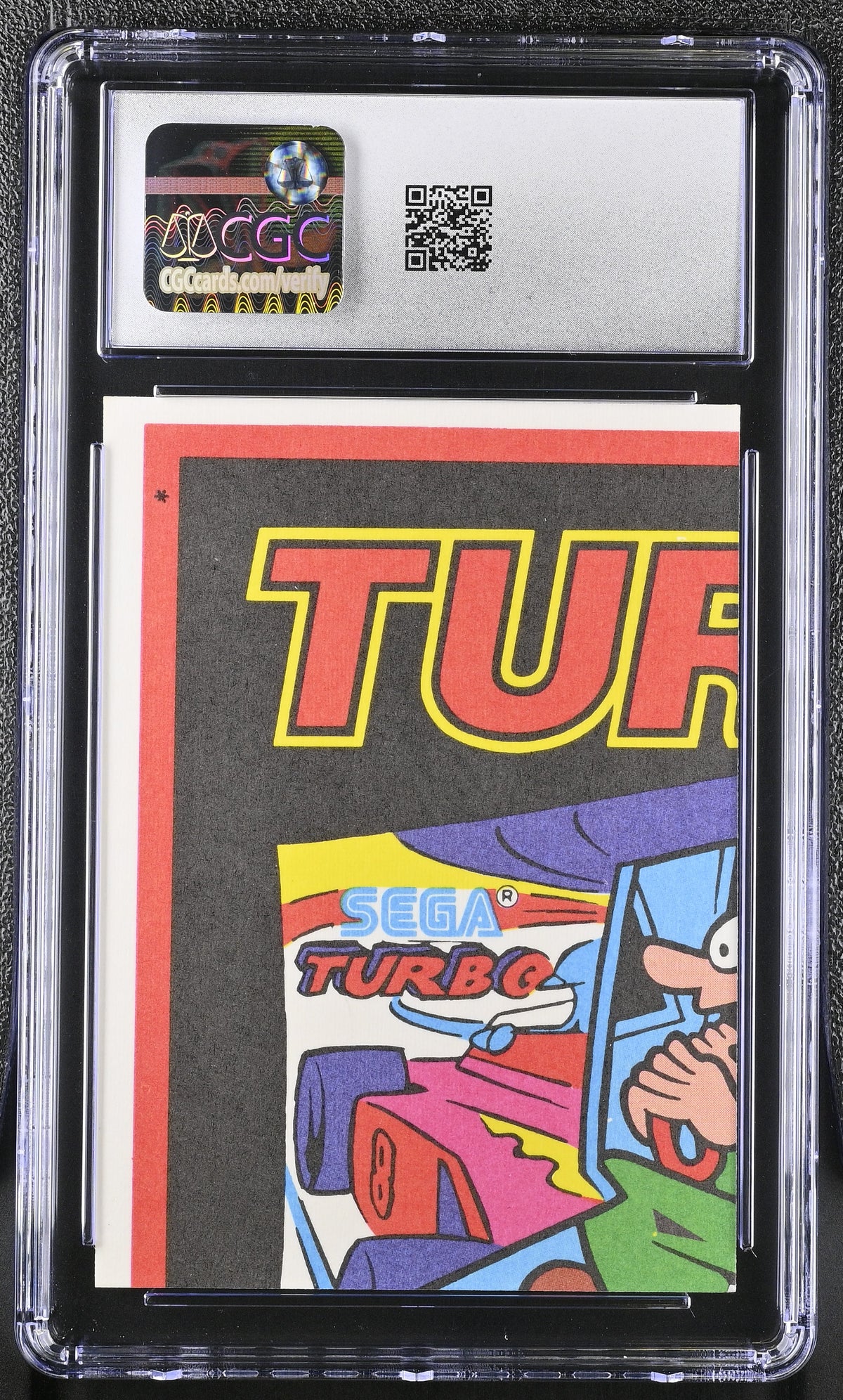 1983 Topps Video City Turbo - Tunnelvision CGC 10