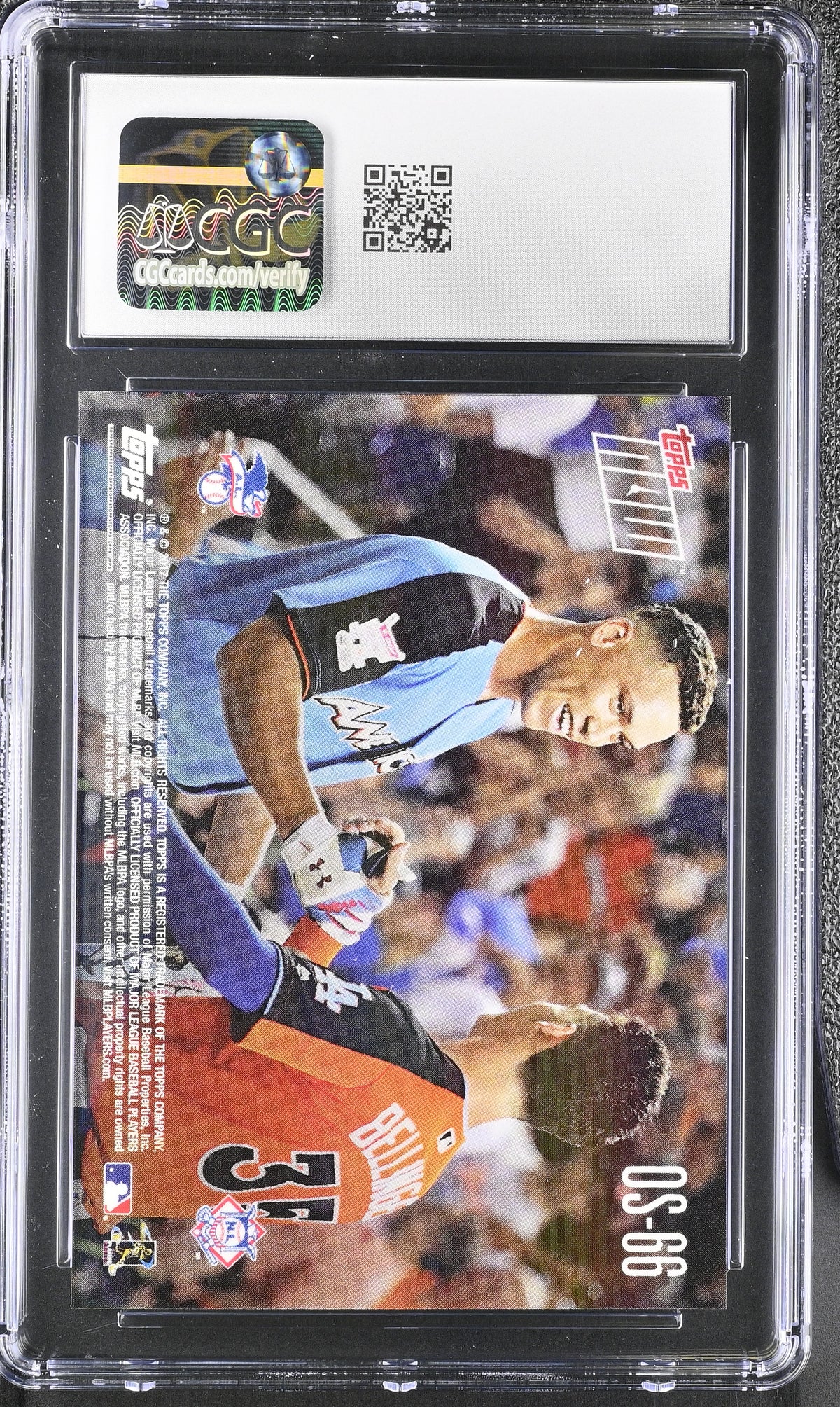 2017 Topps Now Aaron Judge/Cody Bellinger #OS-66 CGC 10