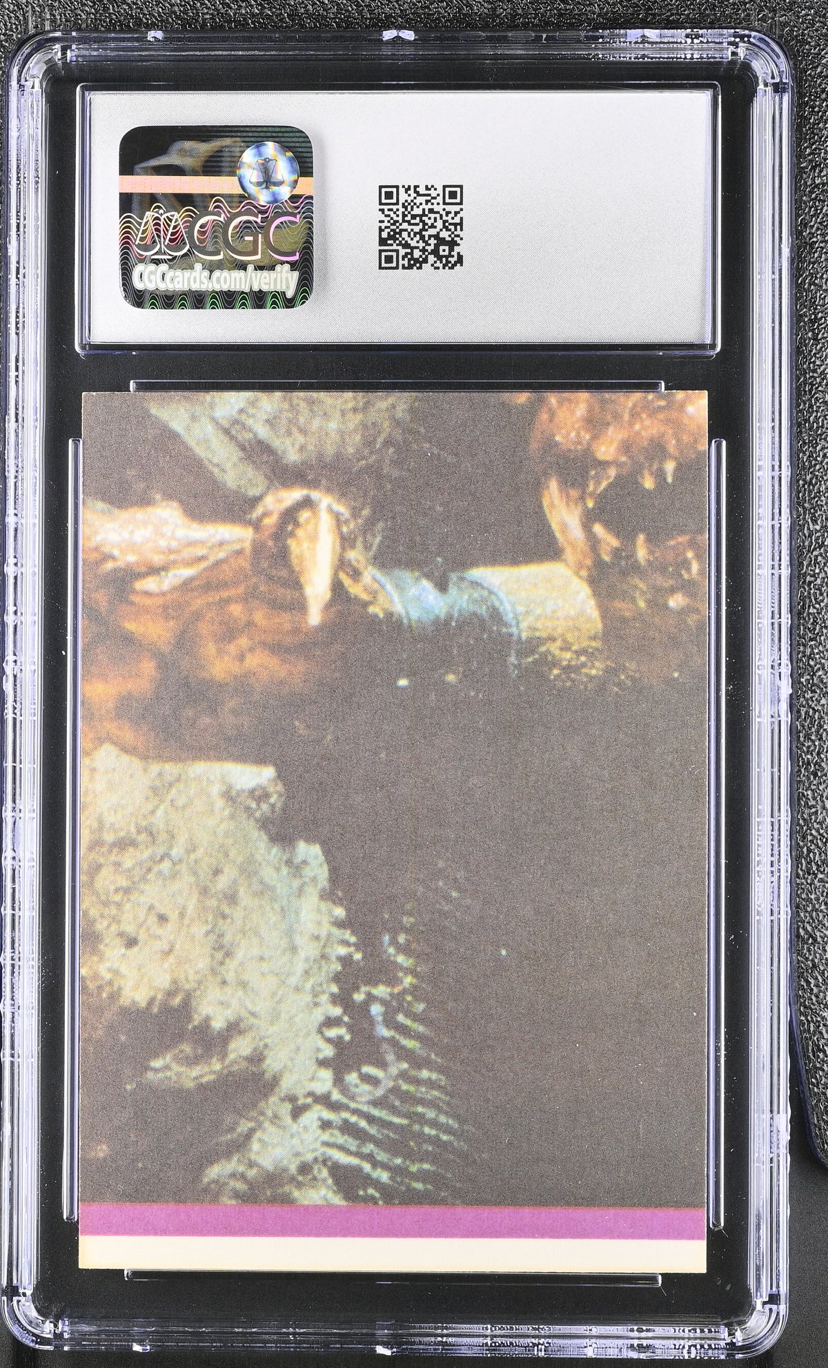 1983 Topps Return Of The Jedi - Series 2 The Emperor #43 Sticker CGC 8