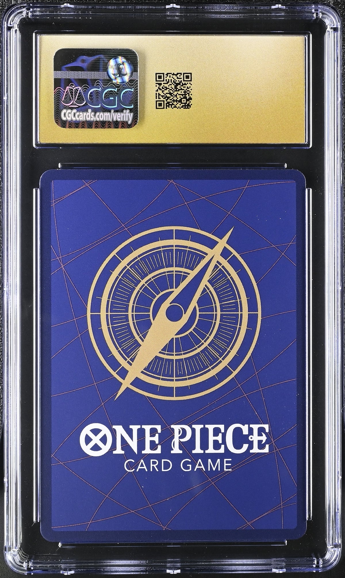 One Piece A Fist Of Divine Speed Jinbe Alternate Art Parallel CGC 10 #OP11-031