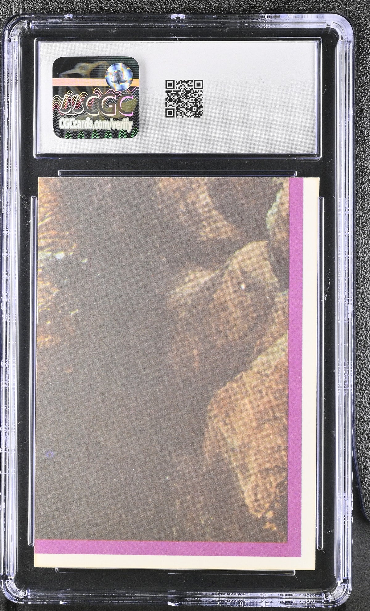1983 Topps Return Of The Jedi - Series 2 Chewbacca #42 Sticker CGC 8