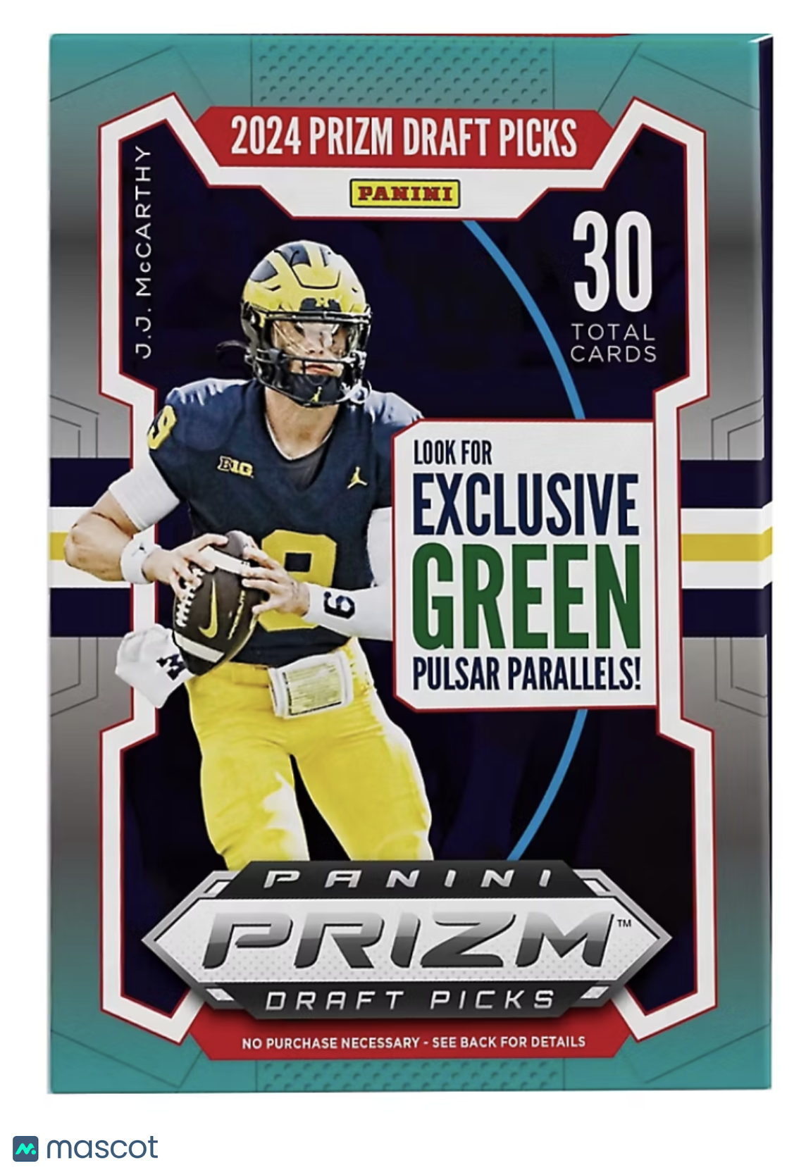2024 Panini Prizm Draft Picks Football 6 Pack Blaster Box