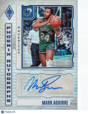 2023-24 Panini Phoenix Mark Aguirre Auto Autograph #PA-MAG Dallas Mavericks