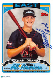 2006 Topps Aflac All American Yasmani Grandal Rookie Autograph /230 #AFLAC-YG