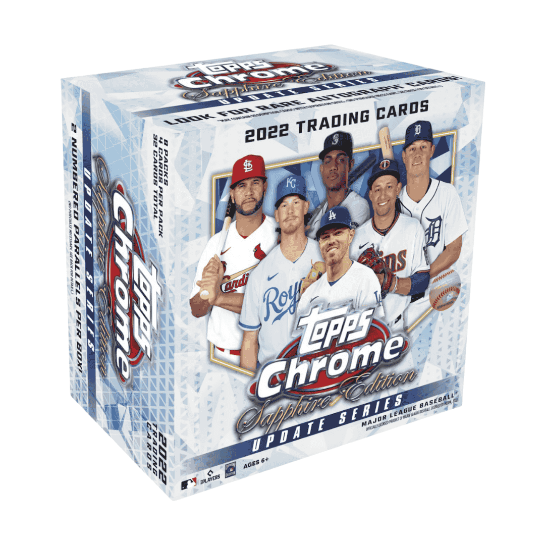 2022 Topps Chrome Update Baseball Sapphire Edition Box