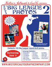 2025 Historic Autographs Big League Photos Autograph Edition Series 2 Baseball Box