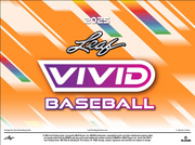 2025 Leaf Vivid Baseball Hobby Box