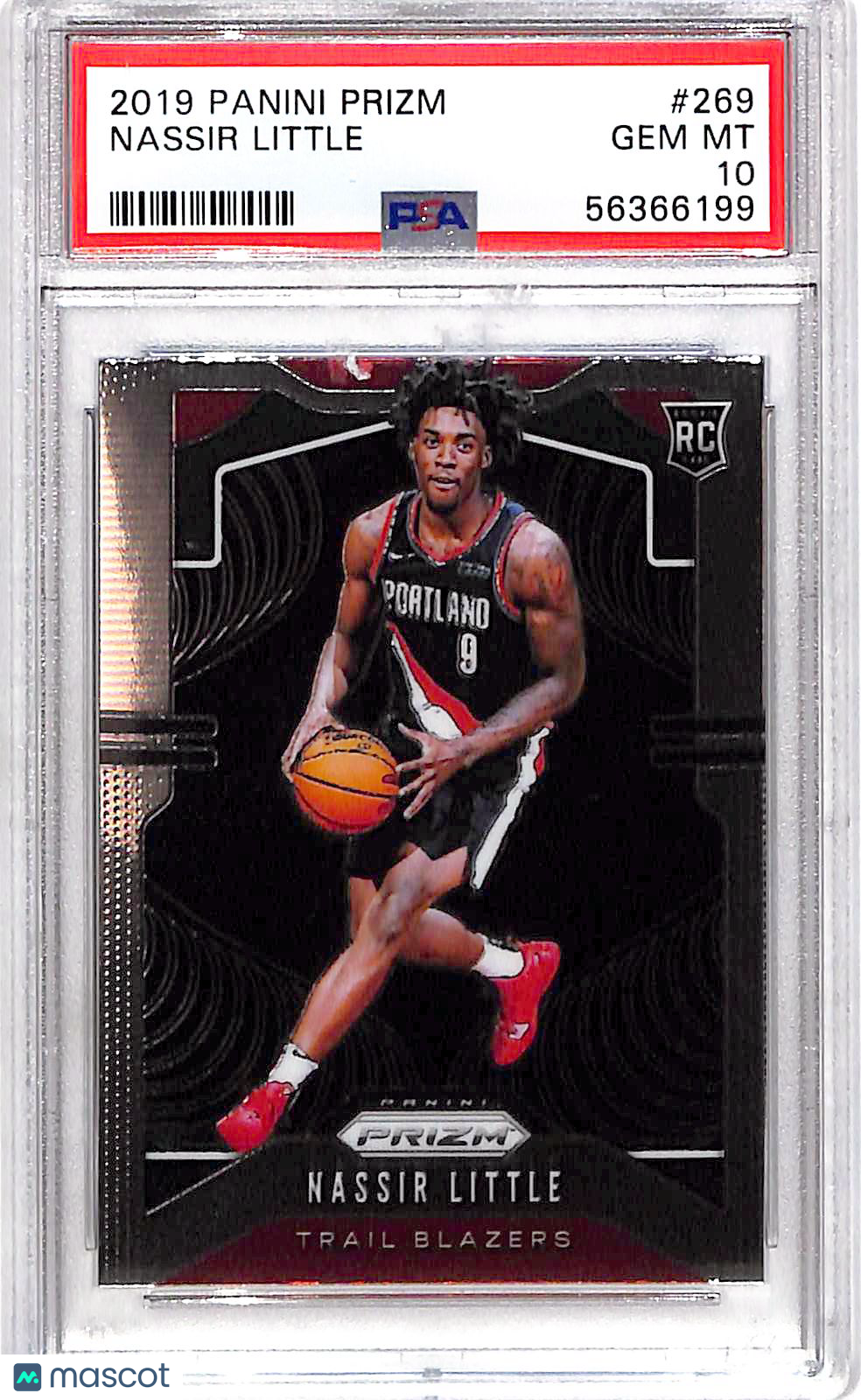2019 Panini Prizm Nassir Little #269 PSA 10