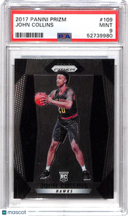 2017 Panini Prizm John Collins #109 PSA 9