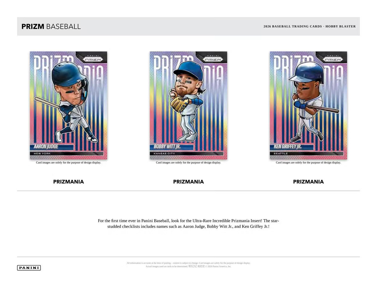 2026 Panini Prizm Baseball Hobby Blaster Box