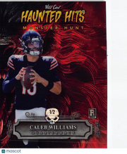 2024 Wild Card Haunted Hits Monster Hunt Caleb Williams /2 Rookie #HHWW-CW Bears